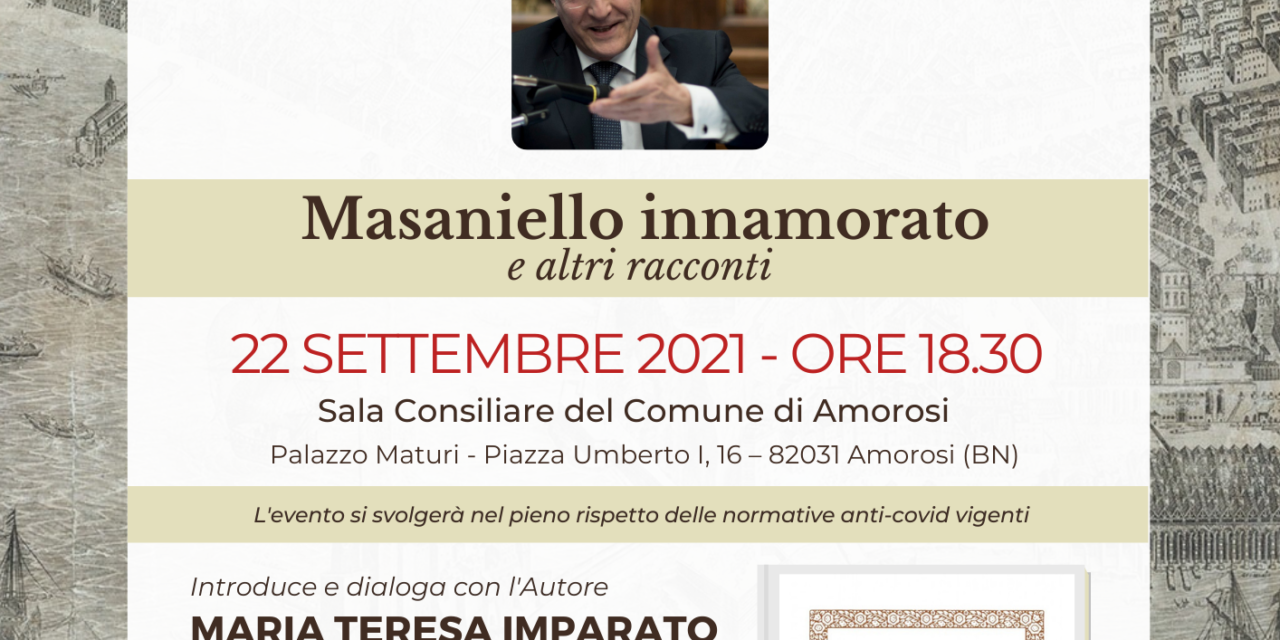 Mercoledì 22 settembre, ad Amorosi, conversazione con Raffaele Messina