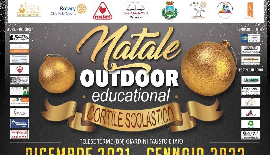 ‘Natale Outdor Educational’, a Telese Terme il Natale si tinge di libri e letture