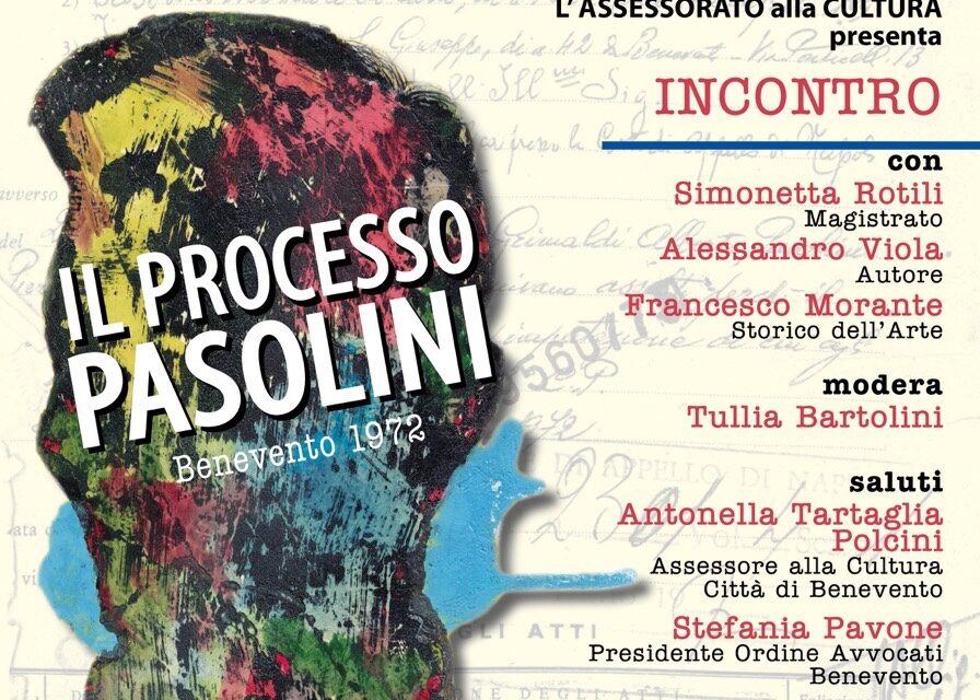 Benevento, da domani a Palazzo Paolo V mostra per il centenario della nascita di Pasolini