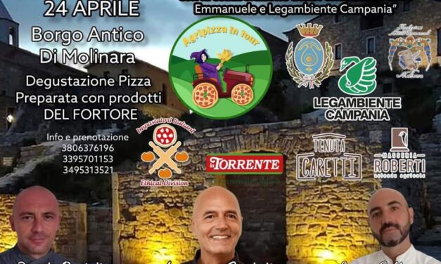 Borgo di Molinara, domenica Agripizza in tour