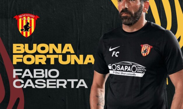 Benevento, ufficiale l’esonero di Fabio Caserta
