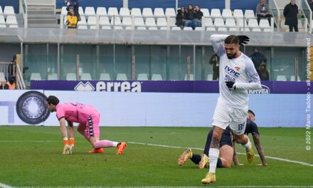 Il Benevento firma il colpaccio al Tardini: decisivo un gol di Forte