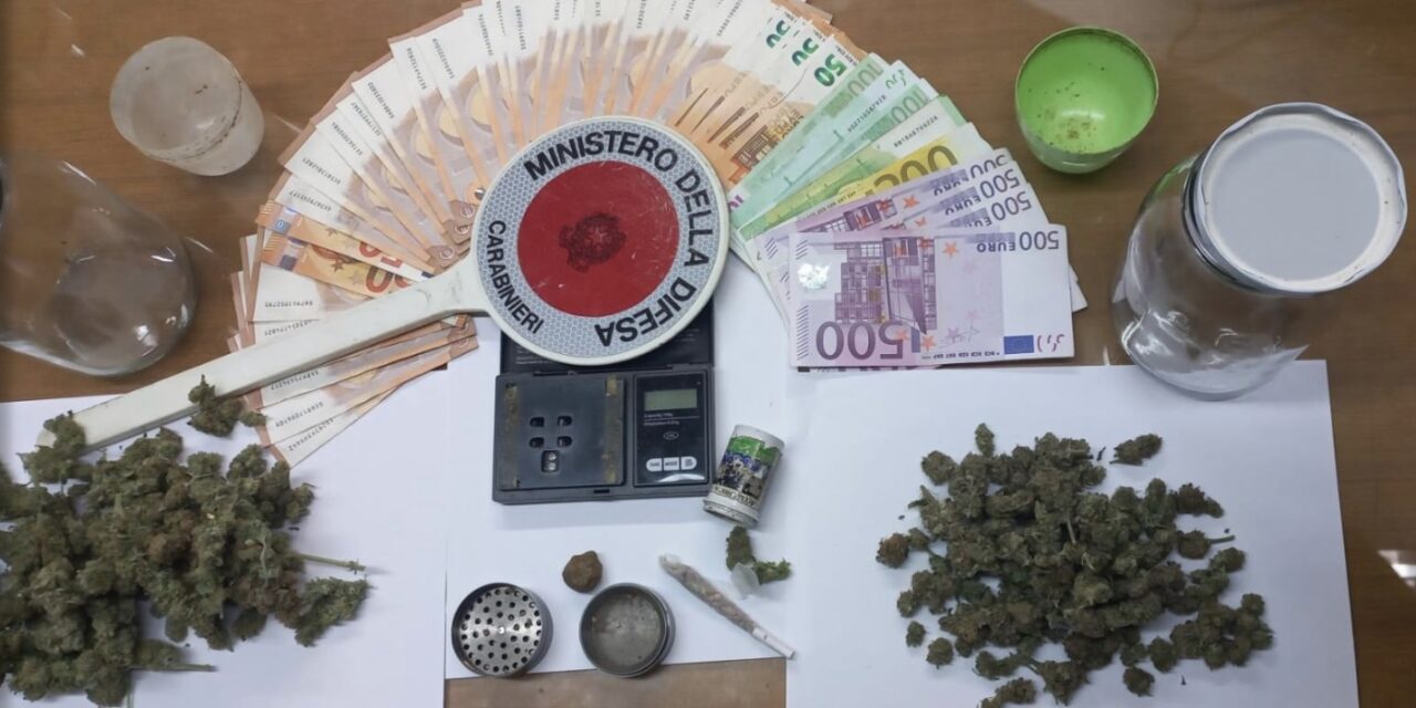 San Giorgio, nascondeva droga in uno pneumatico posto nella sua stanza. Arrestato