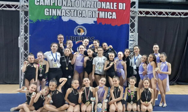 Il sannio domina le classifiche nazionali di Ginnastica Ritmica