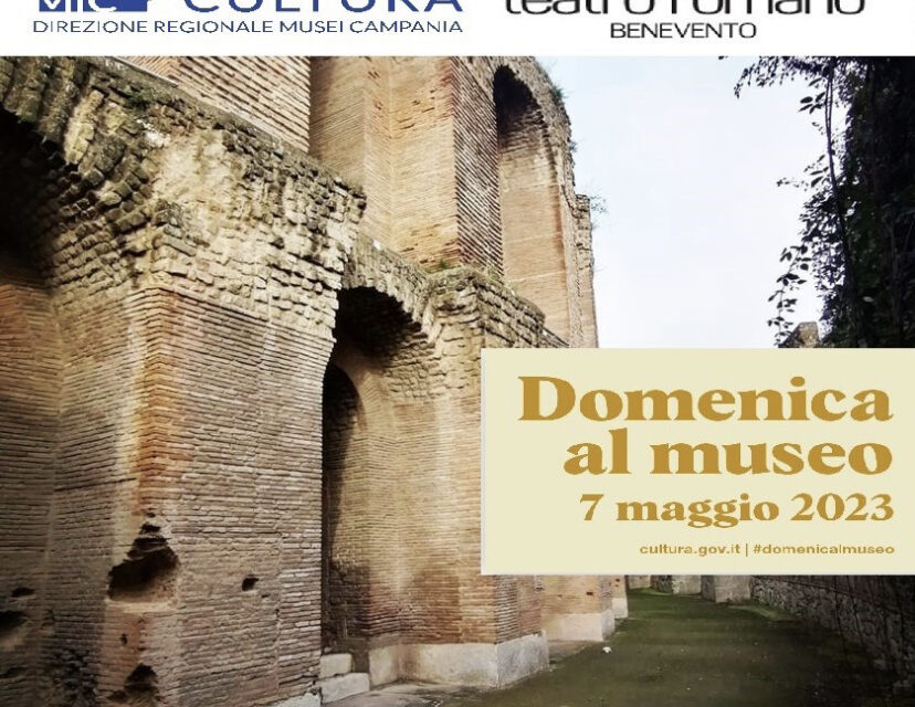 Teatro romano di Benevento, domenica 7 maggio ingresso gratuito, laboratori e degustazioni