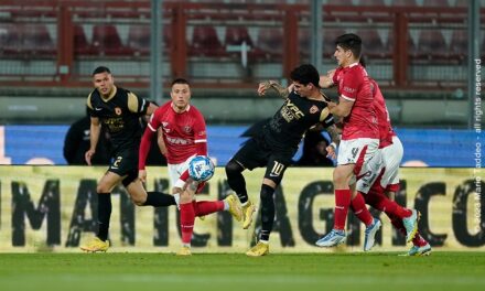 Il Benevento chiude con una sconfitta a Perugia ed è ultimo