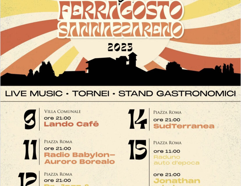 Ferragosto Sannazzareno, da 41 anni la kermess che appassiona San Nazzaro