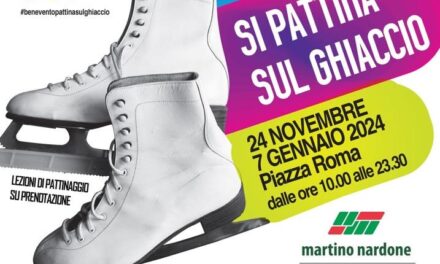 La pista di pattinaggio su ghiaccio naturale torna a Benevento per far divertire grandi e piccini