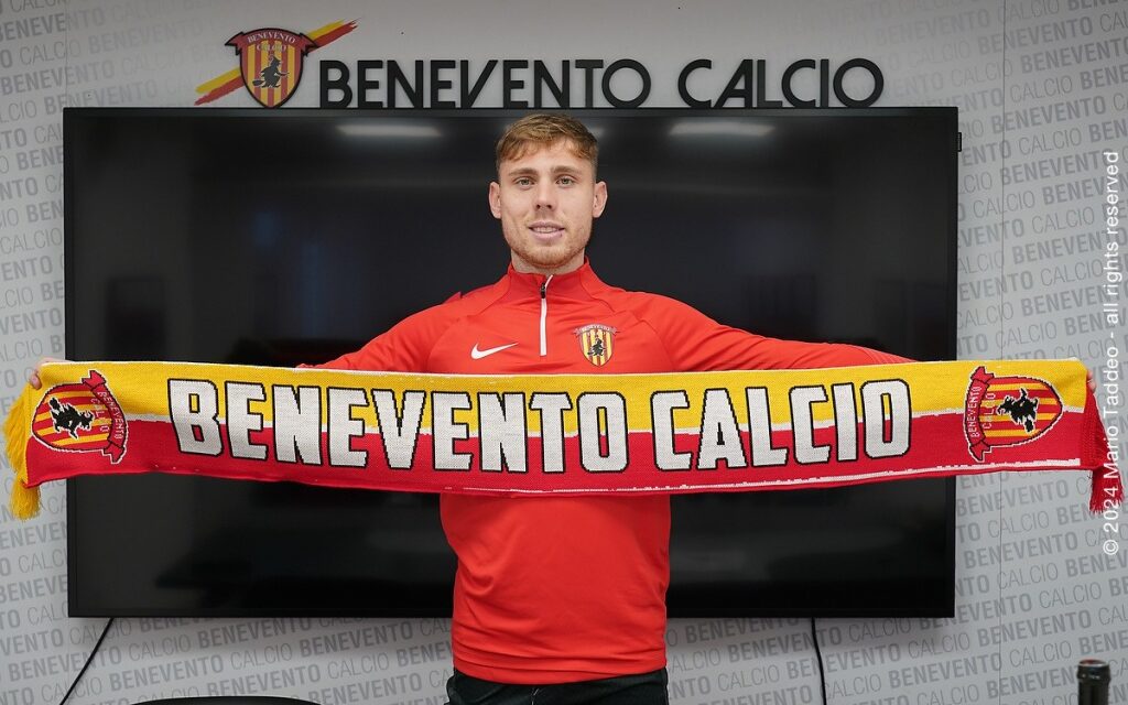 Benevento, ufficiale l’arrivo di Nardi dalla Cremonese