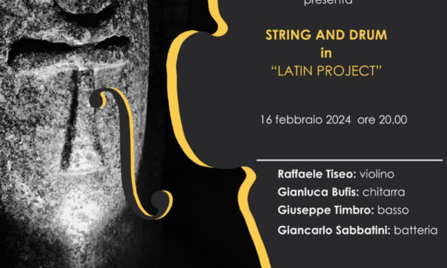 Venerdì 16 febbraio musica al Museo Arcos con ‘and Drum in Latin Project’