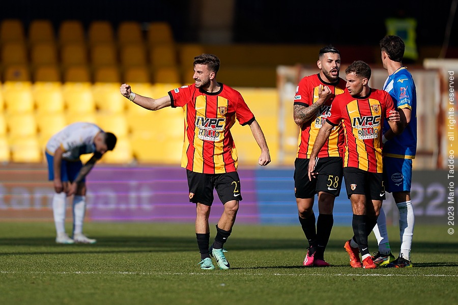 Lanini e Starita stendono il Brindisi, il Benevento tiene il passo