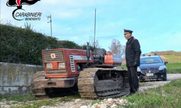 Montefalcone di Valgortore, rinvenuto trattore con targhe contraffatte