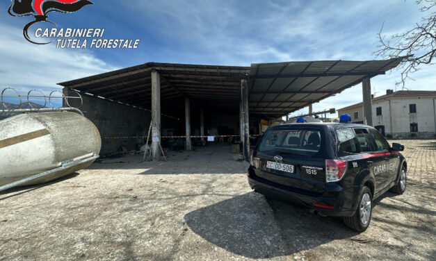 San Salvatore: reati ambientali, sequestro di opificio