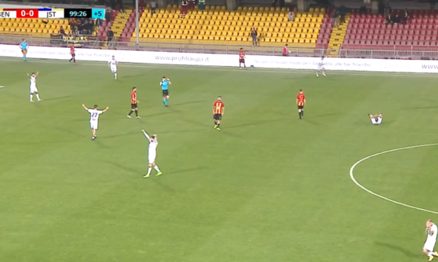 Benevento-Juve Stabia 0-0, le vespe festeggiano la B al Vigorito