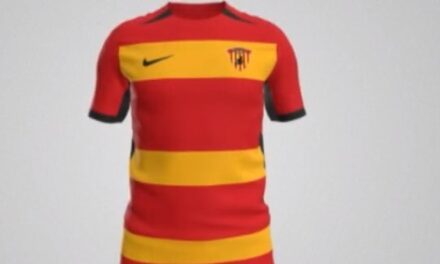 Benevento, svelate le nuove maglie: la prima a strisce orizzontali
