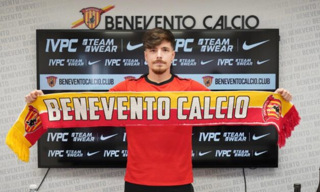 Benevento, ufficiale l’arrivo di Ferrara dal Taranto