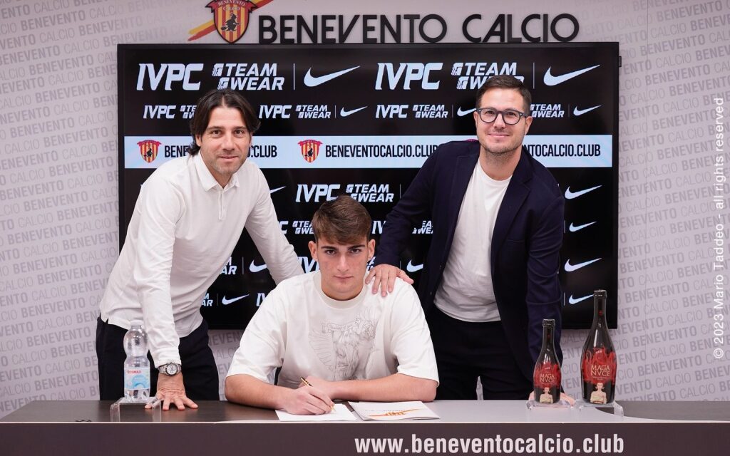 Il Benevento blinda Nunziante: contratto prolungato fino al 2027