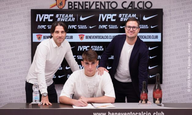 Il Benevento blinda Nunziante: contratto prolungato fino al 2027