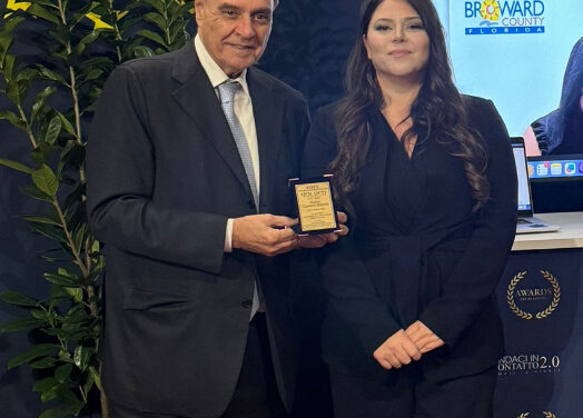 Il sindaco Mastella premiato a Torino con il Golden Ticket di miglior comunicatore pubblico
