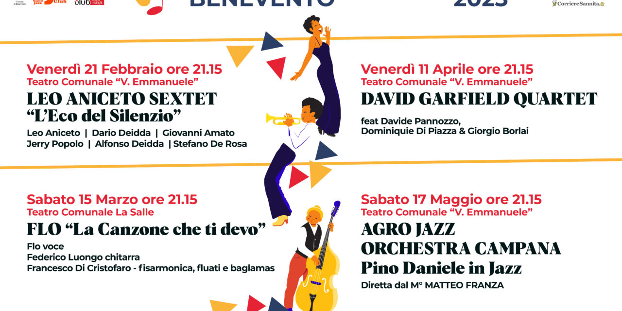 SANNIO MUSIC FEST 2025 Winter Edition, primo concerto venerdì 21 febbraio