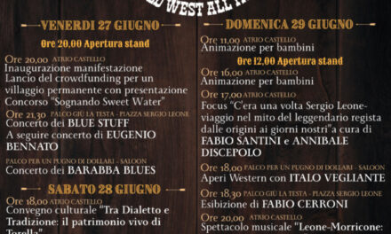 ‘Sapori Antichi’, Torella dei Lombardi si trasforma in un villaggio western