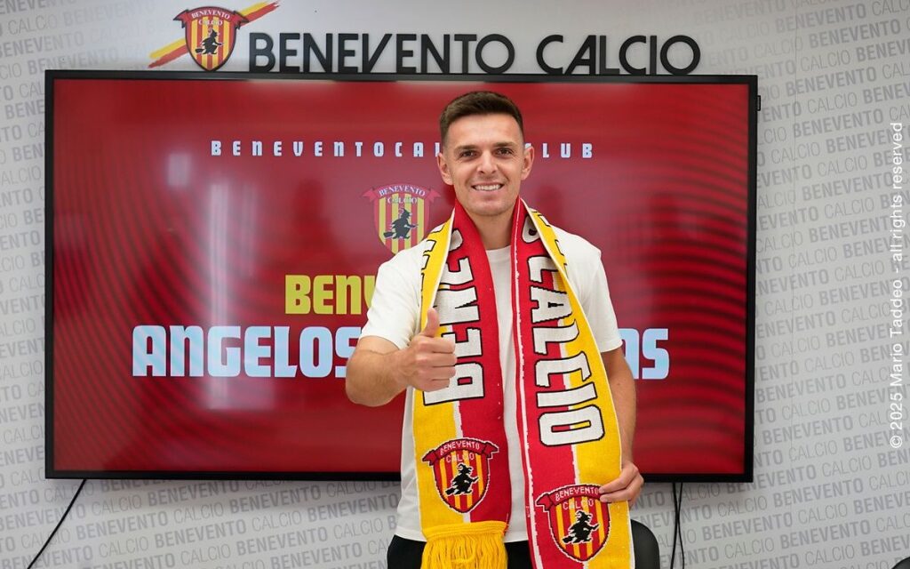 Benevento, ecco il quinto acquisto: c’è la firma del greco Tsingaras