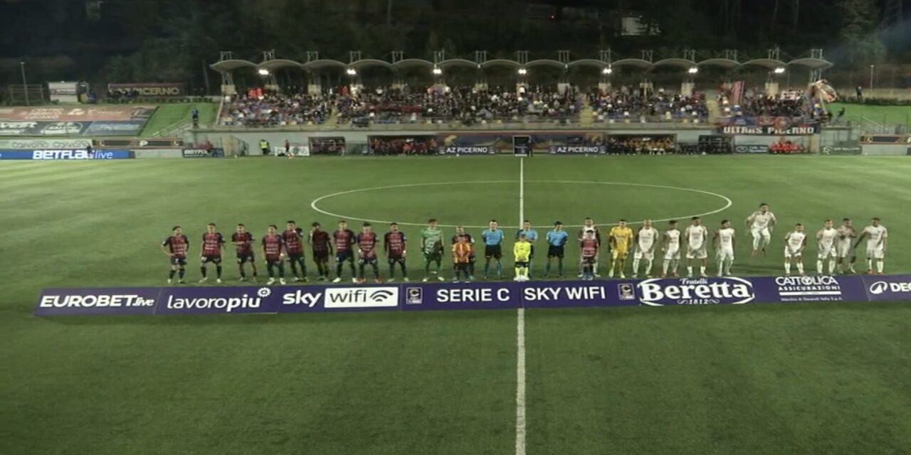 Benevento sprecone, il Picerno rimonta: al Curcio finisce 2-2