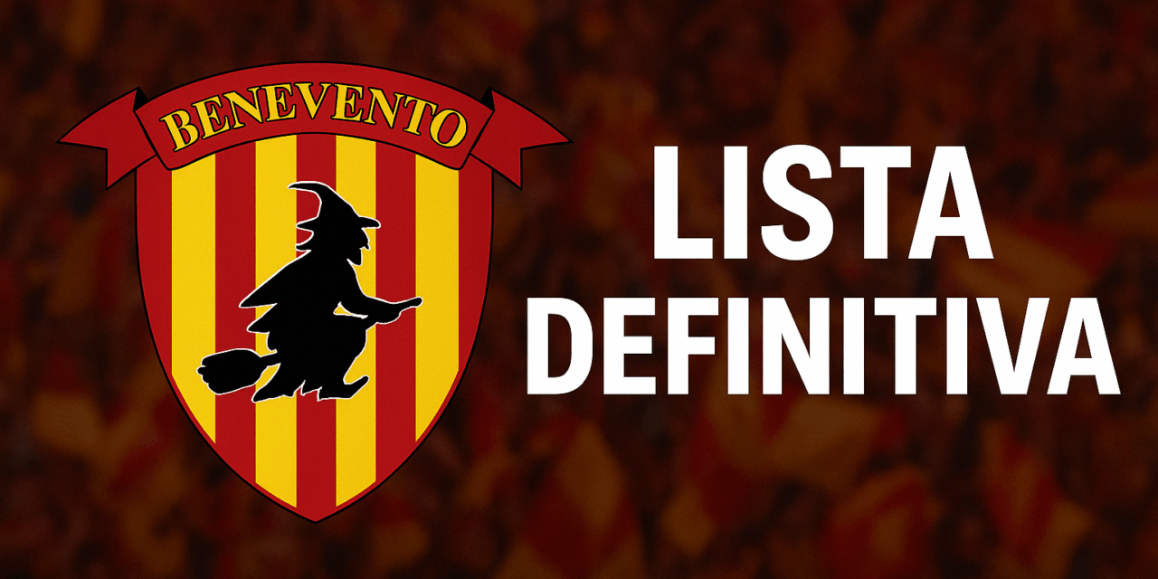 Benevento, depositata la lista ufficiale: due slot liberi e cinque esclusi