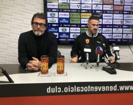 Benevento–Monopoli, la prima conferenza stampa di Floro Flores: entusiasmo, idee chiare e gruppo “eccezionale”