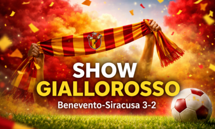 Tumminello, Maita, Simonetti.e il Benevento vola: Siracusa ko 3-2