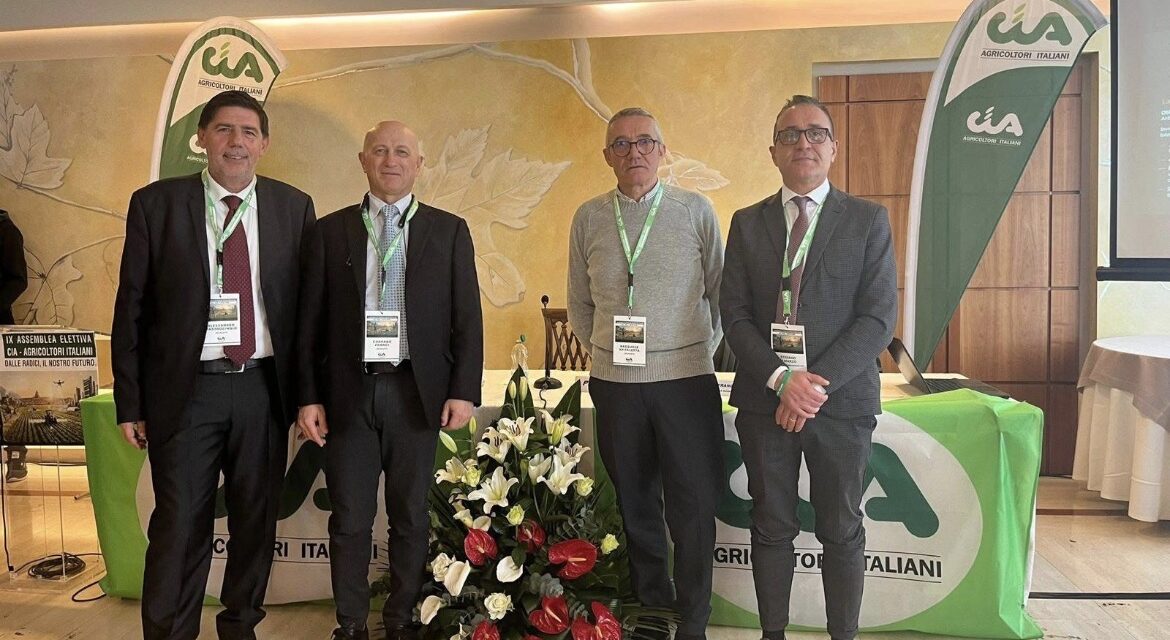 Congresso provinciale CIA Benevento: Mastrocinque lancia la sfida sull’agricoltura Sannita