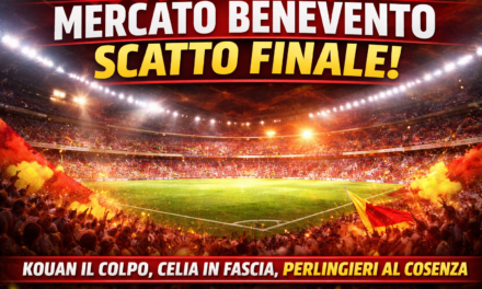 Benevento, sprint finale di mercato: Kouan il colpo, Celia per la fascia. Perlingieri saluta