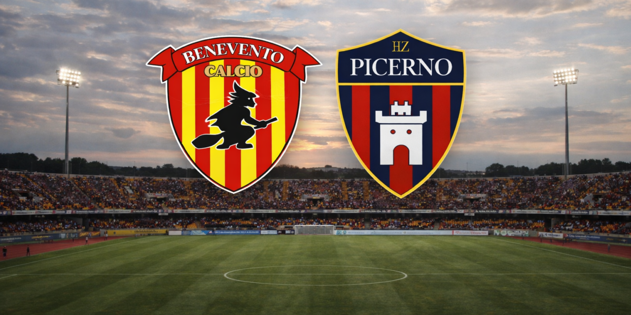 Il Benevento la vince al 103’: Pierozzi decide una battaglia contro il Picerno