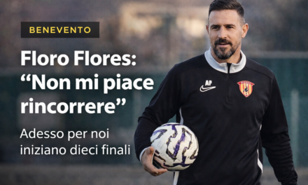 Benevento, carattere e rimonta: Altamura ko, Floro Flores richiama l’attenzione