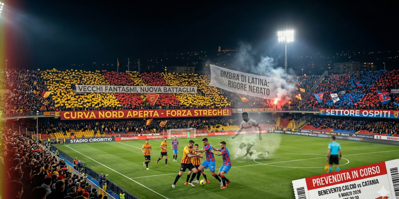 Febbre giallorossa al Vigorito: scatta la corsa al biglietto, ma l’arbitro risveglia vecchi fantasmi