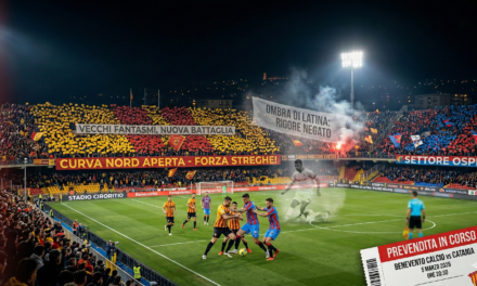 Febbre giallorossa al Vigorito: scatta la corsa al biglietto, ma l’arbitro risveglia vecchi fantasmi