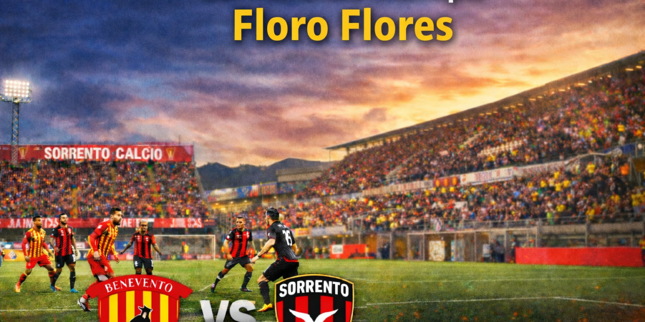 Floro Flores carica il Benevento: “Con il Sorrento serve continuità, è la gara chiave della stagione”