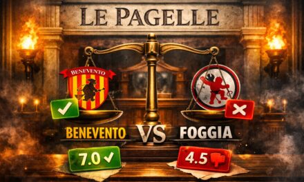 Benevento, solidità e carattere: Tumminello decisivo, Perucchini evita il tracollo