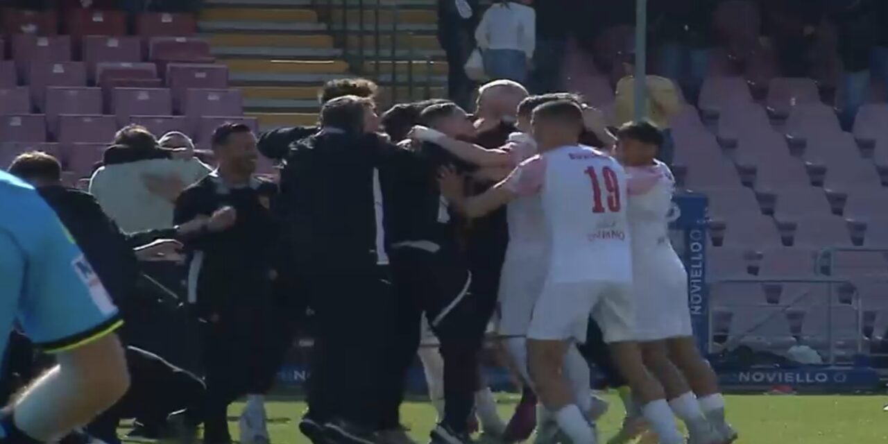 Benevento, una storica Pasquetta: vittoria a Salerno e ritorno in serie B dopo tre anni