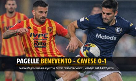 Le pagelle di Benevento – Cavese