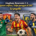 Pagelle Giugliano – Benevento