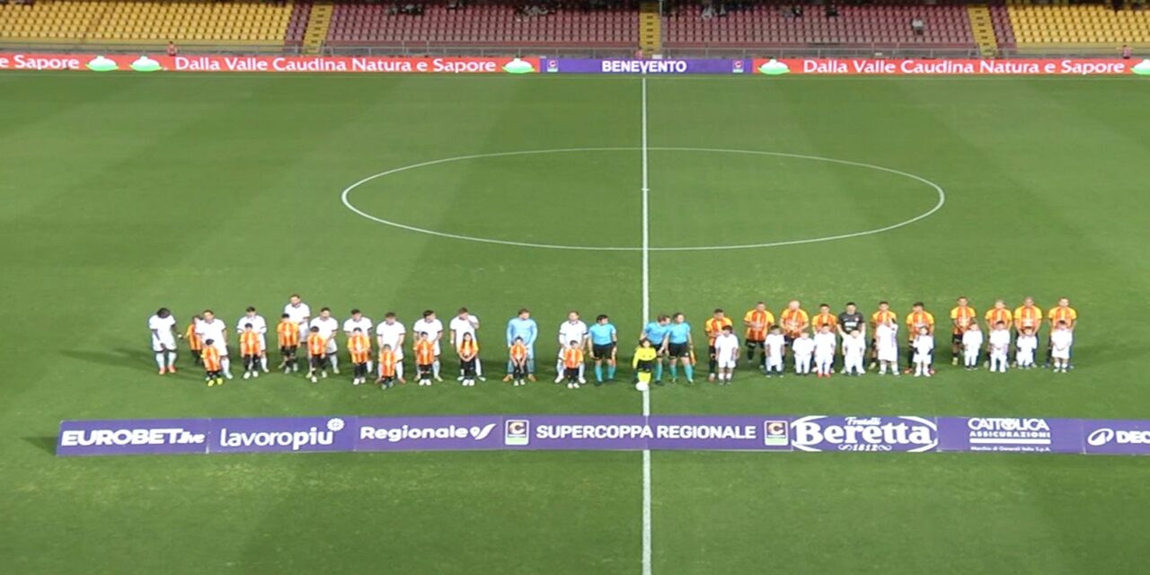 Supercoppa serie C, il Benevento supera l’ Arezzo con un rigore di Salvemini