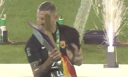 Supercoppa serie C, Vicenza – Benevento 1-4 – Foto premiazione