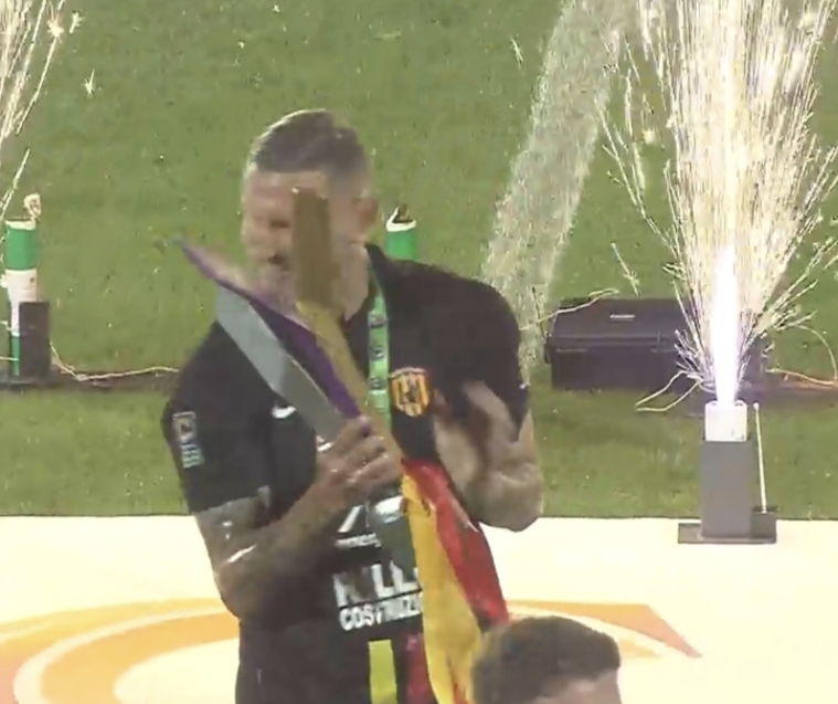 Supercoppa serie C, Vicenza – Benevento 1-4 – Foto premiazione