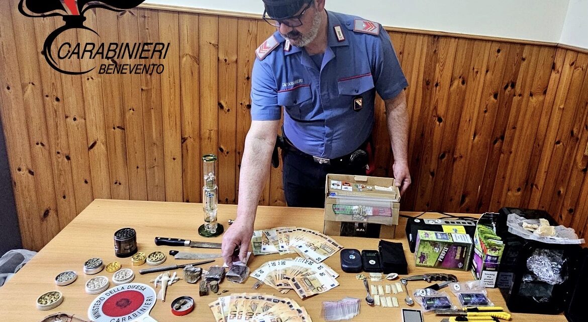 Valle del Fortore, rintracciato giovane che nascondeva droga in casa