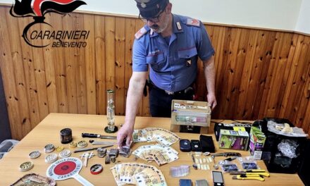Valle del Fortore, rintracciato giovane che nascondeva droga in casa