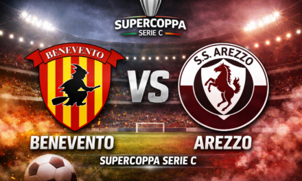 Supercoppa, Benevento con tre rientri chiave per l’Arezzo