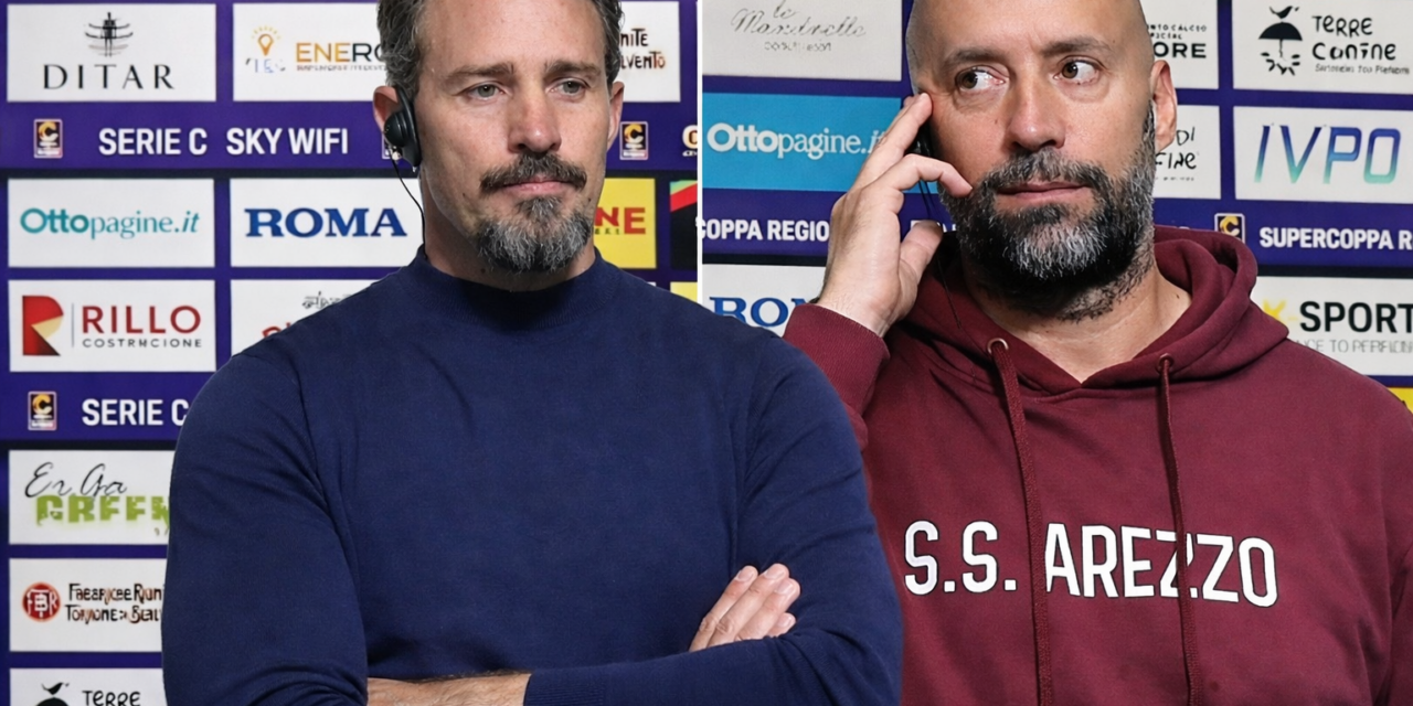 Floro Flores applaude l’atteggiamento dei suoi, poi l’abbraccio con Bucchi: “Ha fatto qualcosa di straordinario”