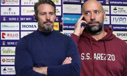 Floro Flores applaude l’atteggiamento dei suoi, poi l’abbraccio con Bucchi: “Ha fatto qualcosa di straordinario”