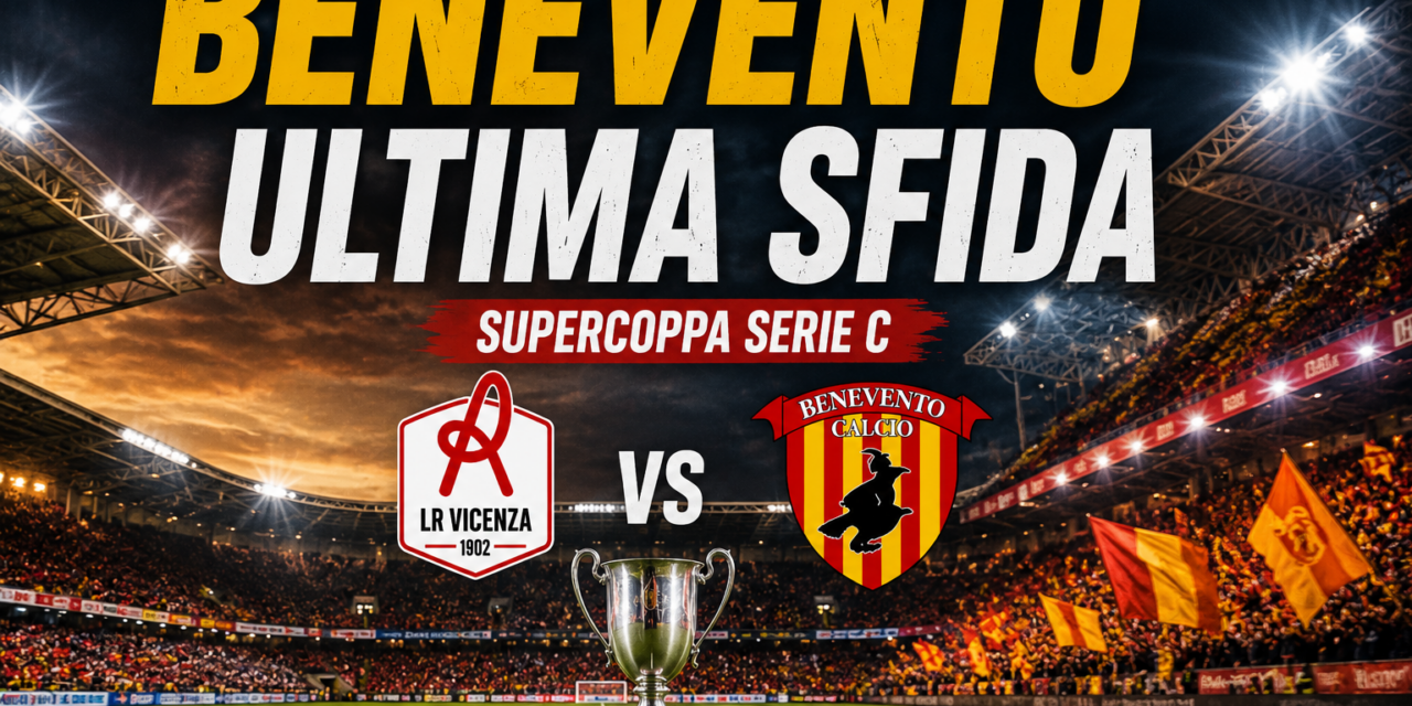 Benevento, ultima battaglia: al “Menti” per alzare la Supercoppa